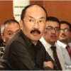 Tim kuasa hukum Komjen Budi Gunawan mengikuti jalannya sidang perdana pra peradilan di Pengadilan Negeri Jakarta Selatan 